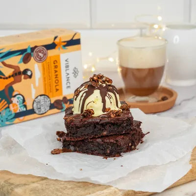 Granola au chocolat et au café