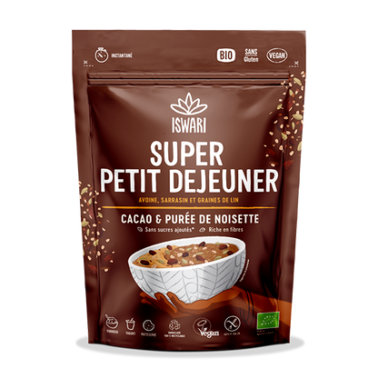 Super Petit Dejeuner Cacao & Purée de noisettes