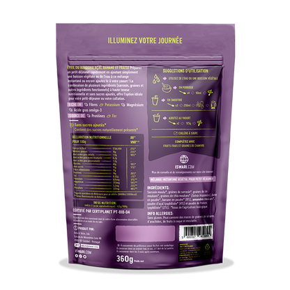 Éveil du Bouddha Açaï, Fraise & Banane